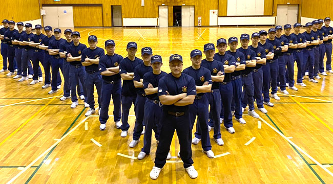北海道消防学校初任教育第147期第一小隊img1