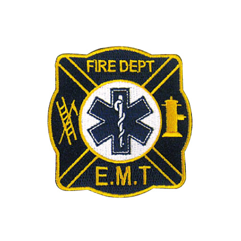 FIRE DEPT EMT エンブレム