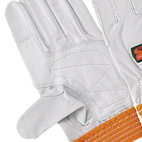 トンボレックス 羊革製手袋 手の平当て付 R-330 ◇0.6mm厚｜消防・消防 