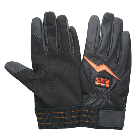 トンボレックス スマホ対応人工皮革製手袋 E-231 ◆0.6mm厚
