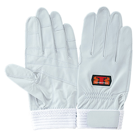 トンボレックス 羊革製手袋手の平&指先二重タイプ R-MAX6 ◆0.45mm厚