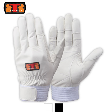 トンボレックス 山羊革製手袋手の平&指先二重タイプ G-REX32 ◆0.55mm厚