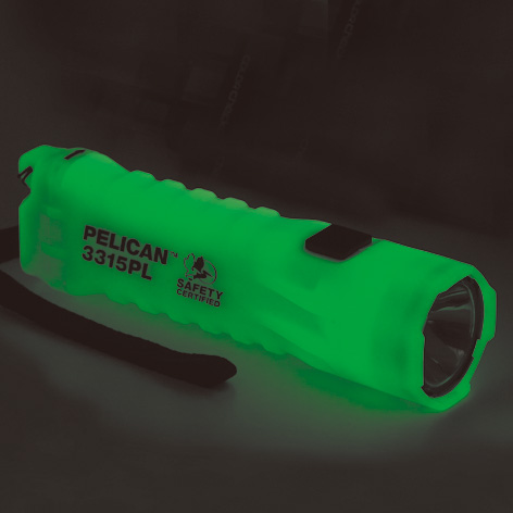 ペリカン 3315PL 非発火防爆蓄光 LEDライト