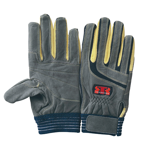 トンボレックス ケブラー繊維&牛革製手袋 K-505