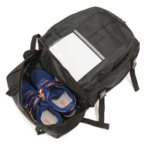 安全靴や革靴などの短靴収納スペース(深さ13cm)