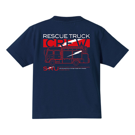 RESCUE TRUCK CREW キッズTシャツ
