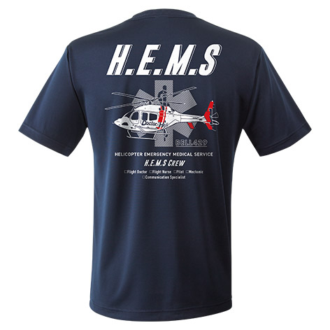 ドクターヘリ HEMS エアライドTシャツ BELL429