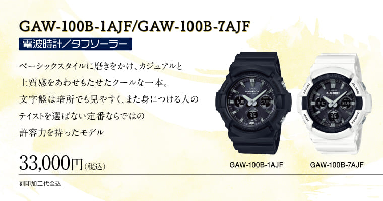 GAW-100B-1AJF/GAW-100B-7AJF